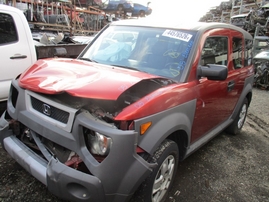 2005 HONDA ELEMENT LX ORANGE 2.4L VTEC AT 2WD A17517